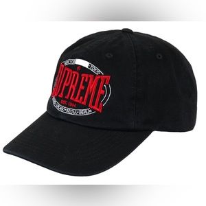 Supreme Warm Up 6-Panel Black